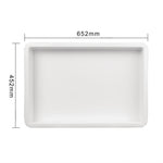 Bac à pâtons en polypropylène Vogue 650 x 455 x 85mm — FS998