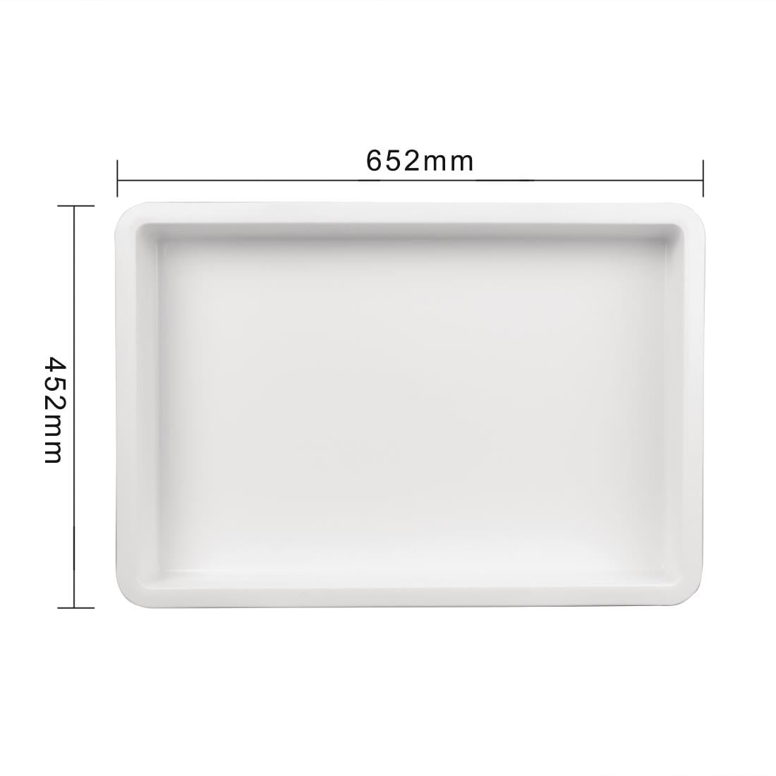 Bac à pâtons en polypropylène Vogue 650 x 455 x 85mm — FS998