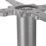 Pied de table en fonte Bolero gris — FT028