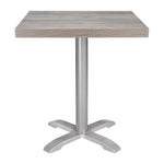 Pied de table en fonte Bolero gris — FT028