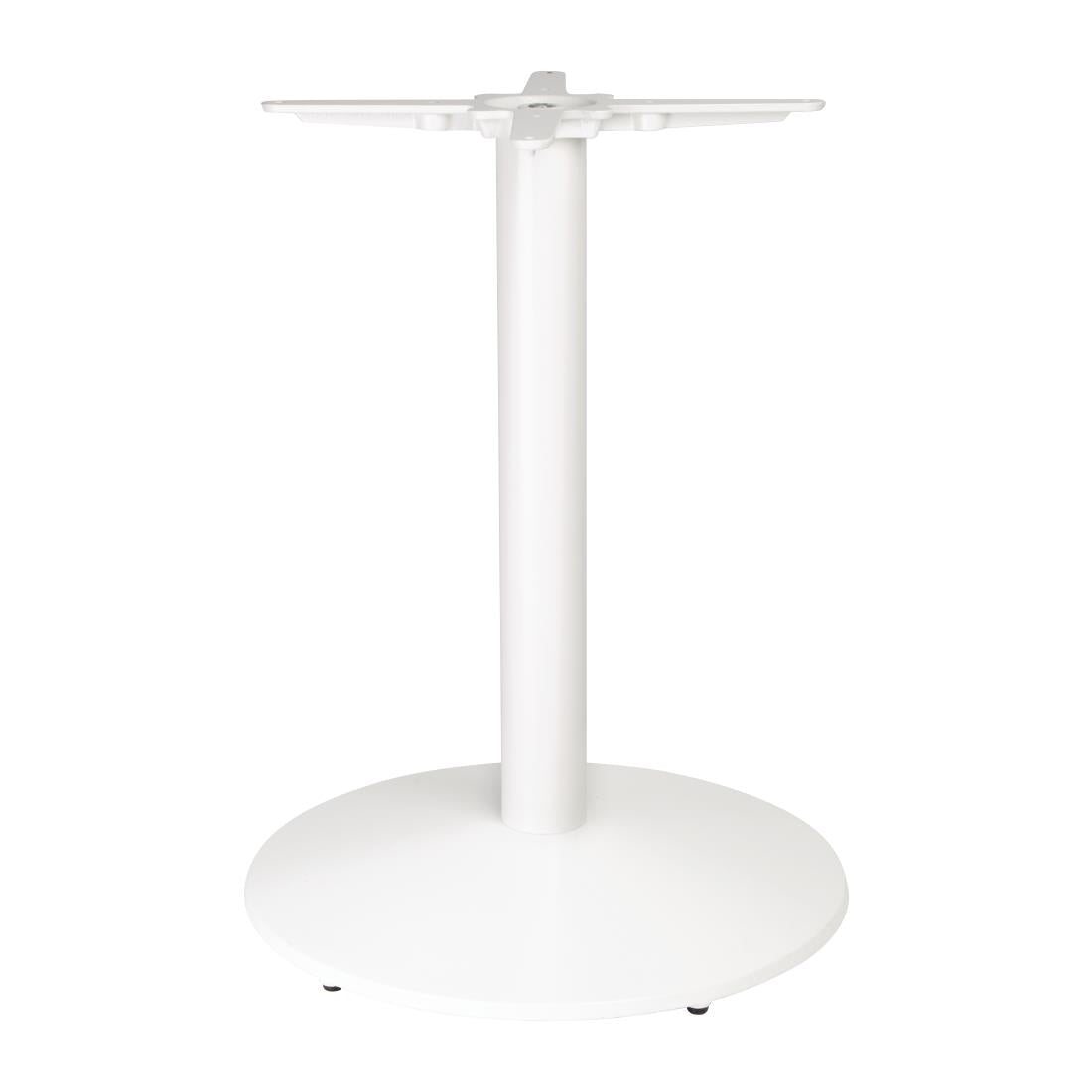 Pied de table en fonte Bolero blanc — FT029