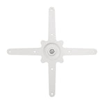 Pied de table en fonte Bolero blanc — FT029