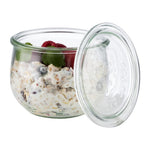 Bocaux en verre tulipe avec couvercle Weck APS 580 ml (lot de 6) — FT200