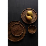 Assiette ronde en acacia Olympia 250mm — FT612