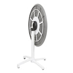 Table pliante en polypropylène Bolero 800mm gris foncé — FT621