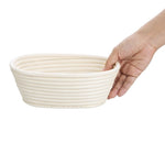 Panier de fermentation ovale en rotin Vogue 210x150x80mm — FT837