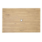 Table d'extérieur en aluminium et bois Bolero Complete 120x76 cm bois clair — FT954