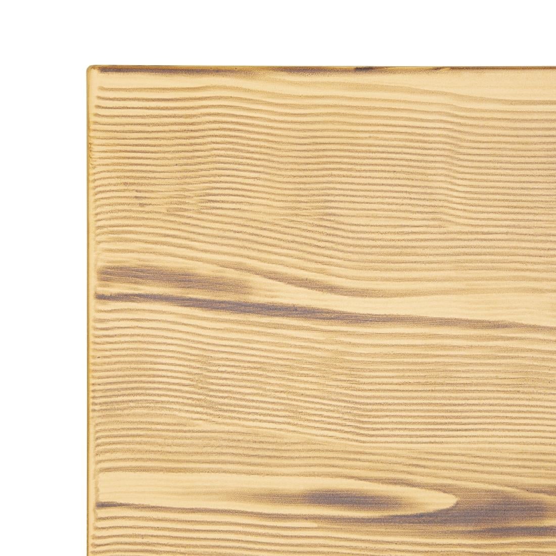 Table d'extérieur en aluminium et bois Bolero Complete 120x76 cm bois clair — FT954