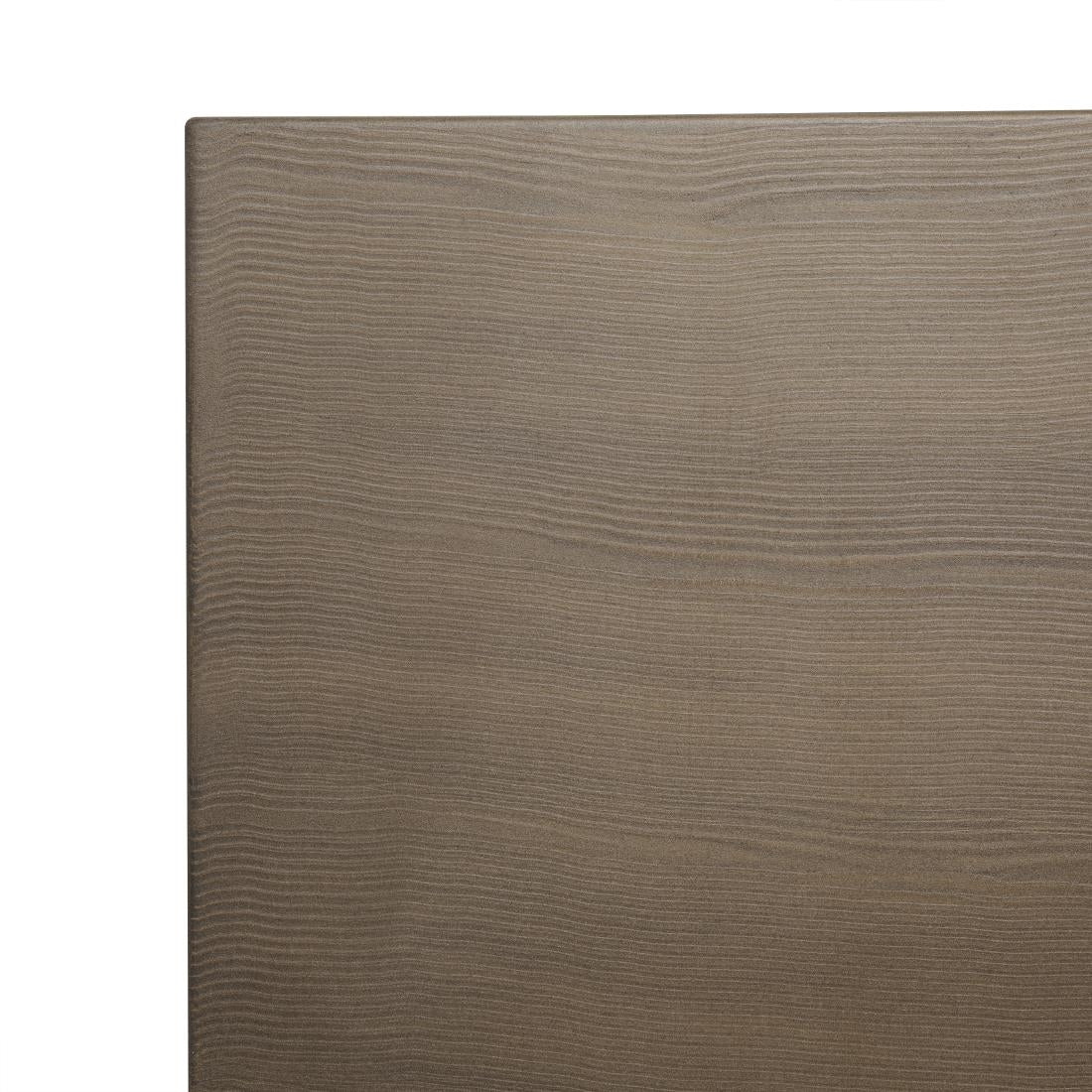 Table d'extérieur en aluminium et bois Bolero Complete 120x76 cm bois noir — FT955