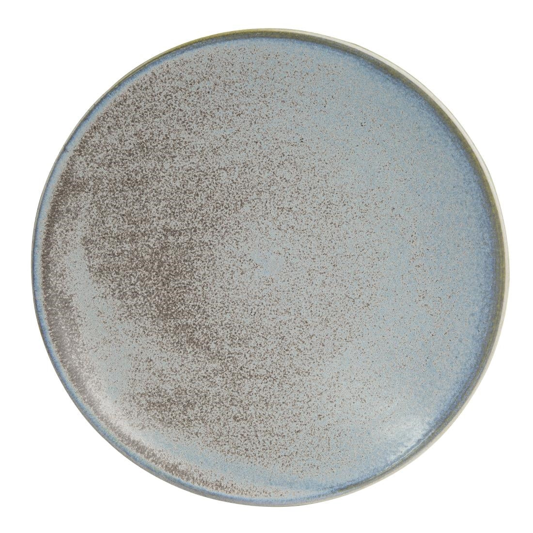 Assiettes Plates Olympia Ember Blue 230mm (lot de 6) — FU171