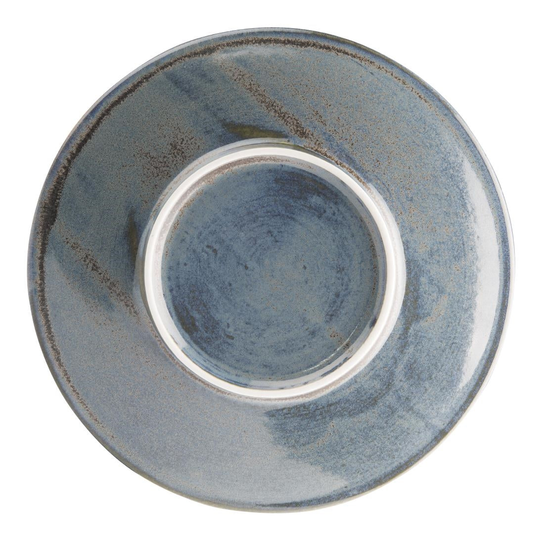 Assiettes Plates Olympia Ember Blue 230mm (lot de 6) — FU171