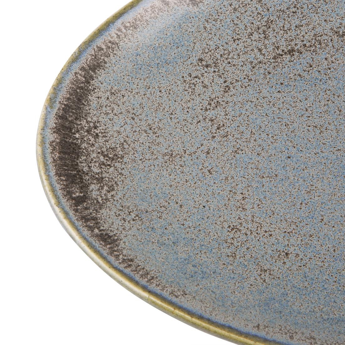 Assiettes Triangulaires Olympia Ember Blue 308mm (lot de 4) — FU176