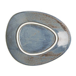 Assiettes Triangulaires Olympia Ember Blue 308mm (lot de 4) — FU176