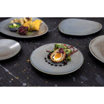 Assiettes Plates Olympia Ember Blue 230mm (lot de 6) — FU171