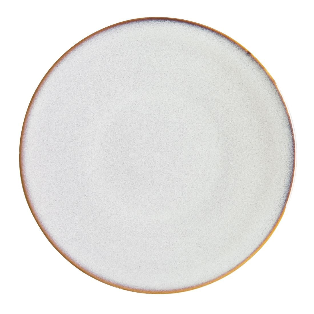 Assiettes Plates Olympia Drift Gris Uni 230mm (lot de 6) — FU188