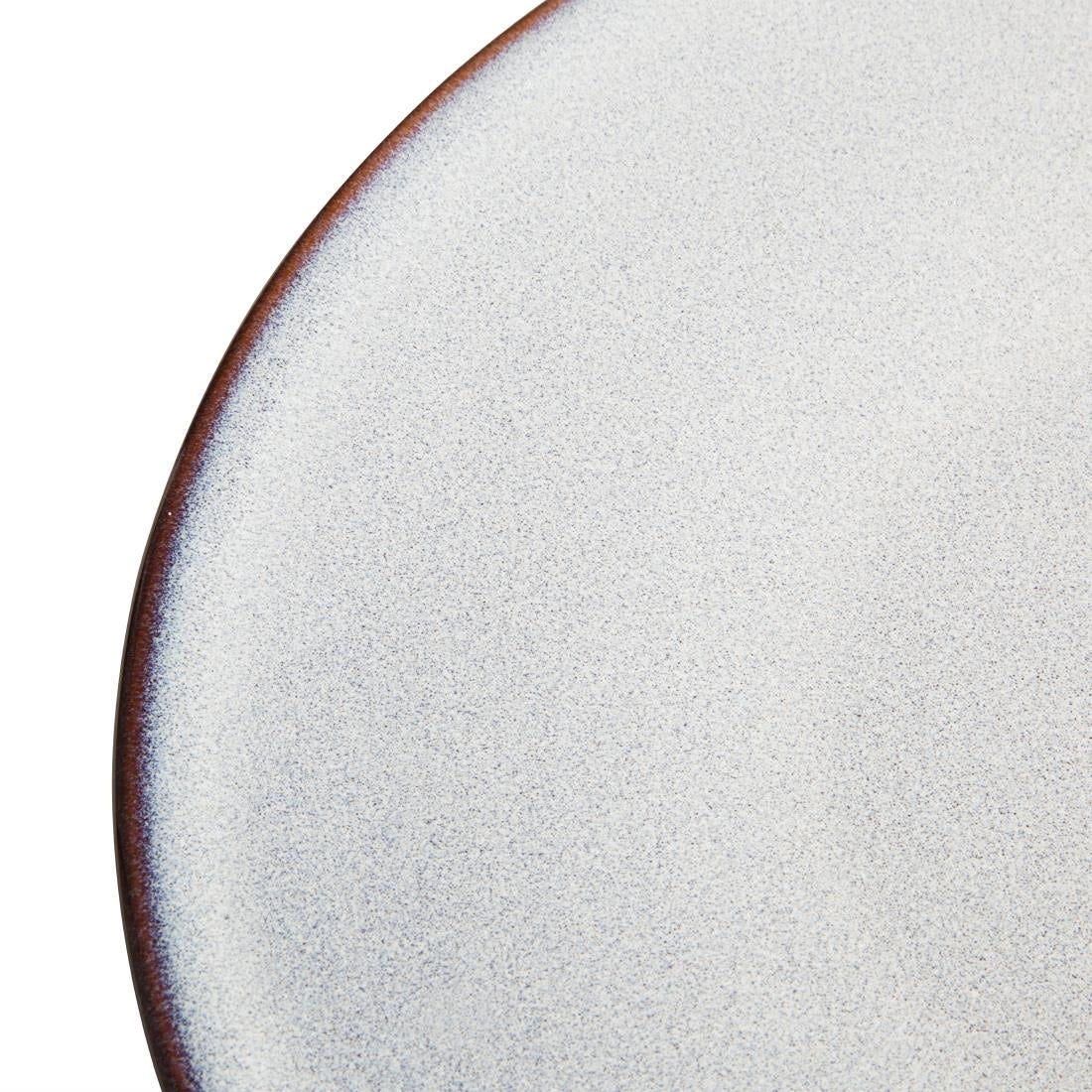 Assiettes Plates Olympia Drift Gris Uni 230mm (lot de 6) — FU188