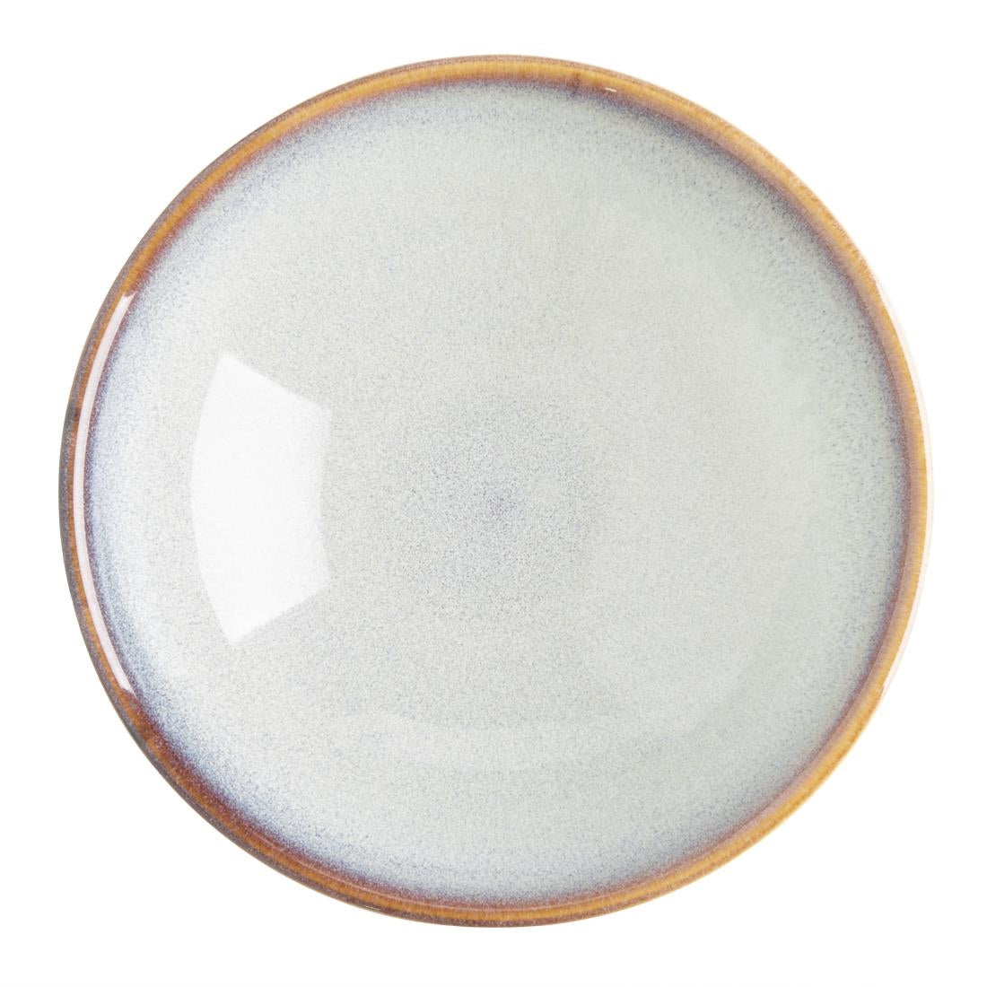 Bols évasés Olympia Drift gris uni 155mm (lot de 6) — FU192