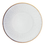 Assiettes Plates Olympia Drift En Relief Gris 280mm (lot de 4) — FU194