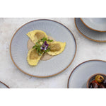 Bols Évasés Olympia Drift En Relief Gris 155mm (lot de 6) — FU199