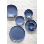 Assiettes calottes Olympia Corallite bleues 160x40mm (lot de 6) — FU205