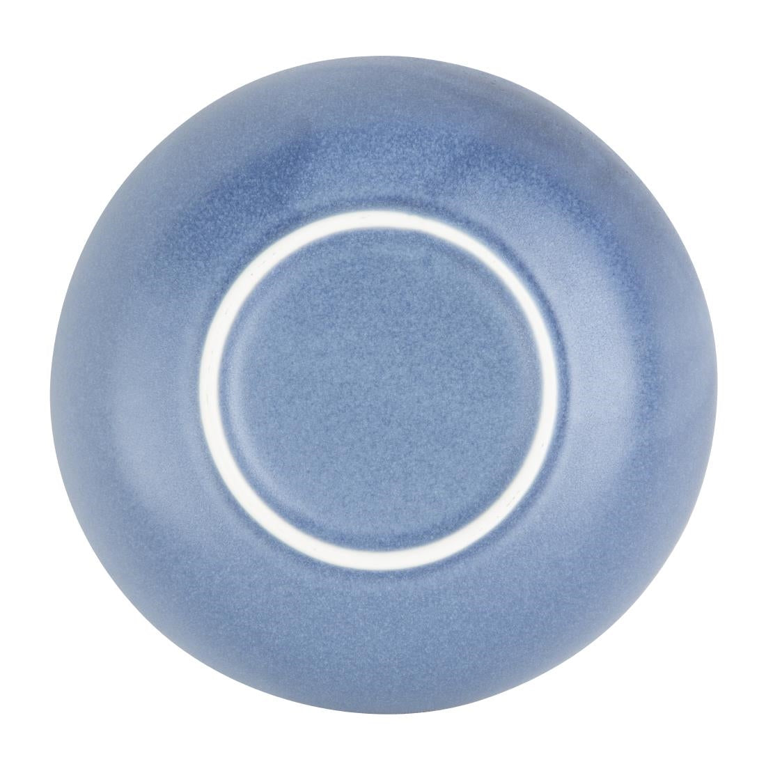 Assiettes calottes Olympia Corallite bleues 160x40mm (lot de 6) — FU205