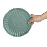 Assiettes plates Olympia Corallite vertes 205 mm (lot de 6) — FU207