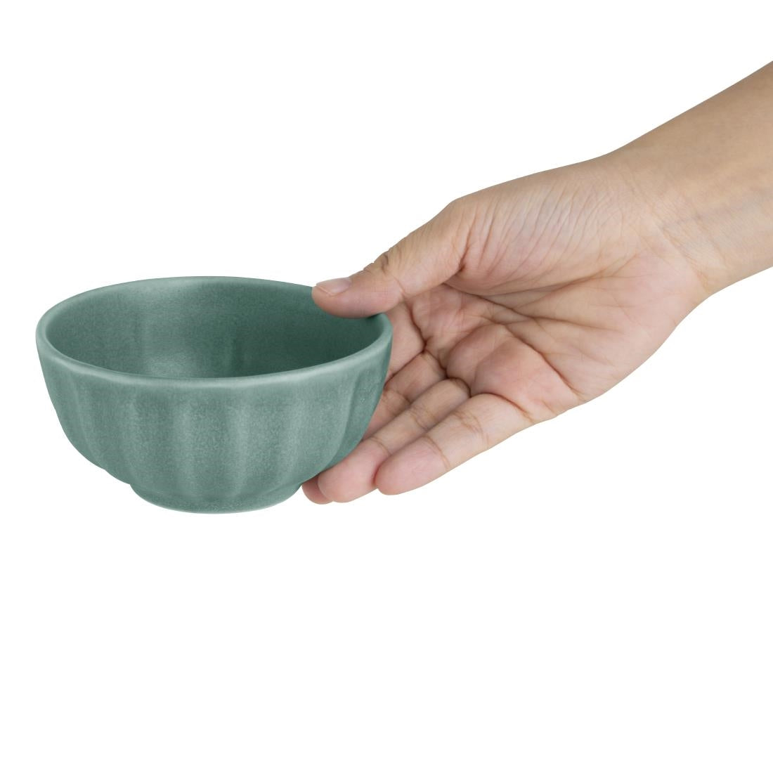 Bols profonds Olympia Corallite verts 105x55mm (lot de 12) — FU210