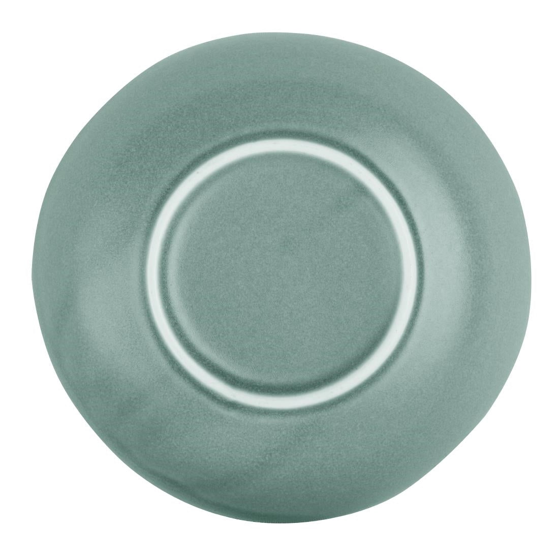 Assiettes calottes Olympia Corallite vertes 160x40mm (lot de 6) — FU211