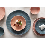 Assiettes plates Olympia Corallite vertes 280 mm (lot de 6) — FU206