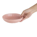 Assiettes calottes Olympia Corallite pêche 160x40mm (lot de 6) — FU217