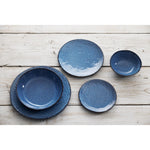 Assiettes plates Olympia Denim Blue 230mm (lot de 6) — FU221