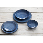 Assiettes plates Olympia Denim Blue 230mm (lot de 6) — FU221
