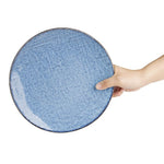 Assiettes plates Olympia Denim Blue 230mm (lot de 6) — FU221