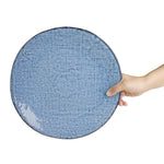 Assiettes plates Olympia Denim Blue 285mm (lot de 4) — FU222