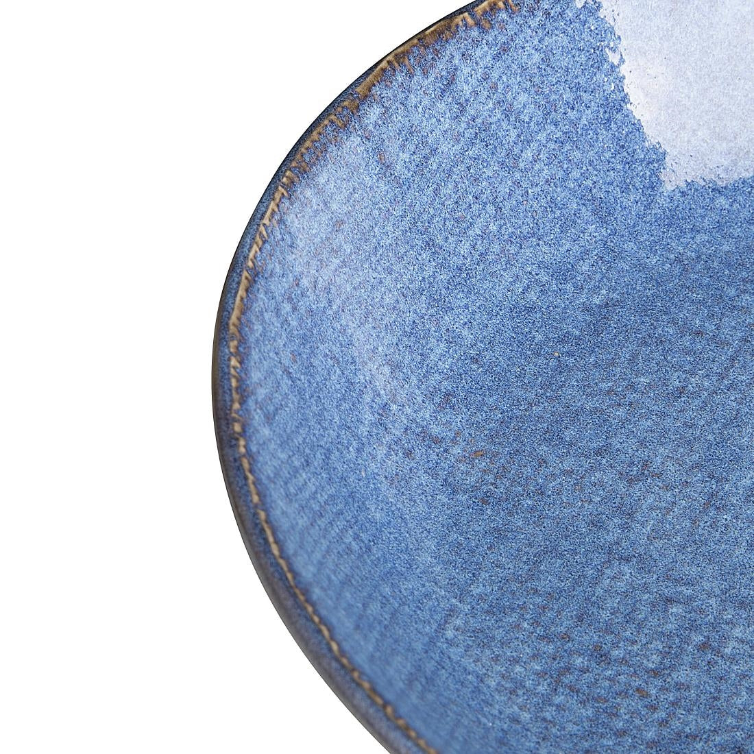 Bols plats Olympia Denim Blue 220mm (lot de 6) — FU223