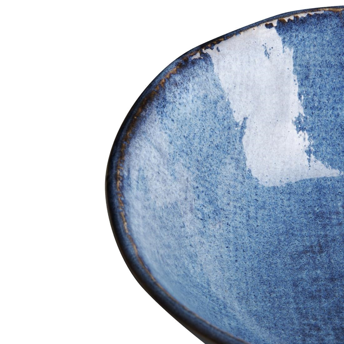 Bols plats Olympia Denim Blue 160mm (lot de 6) — FU224
