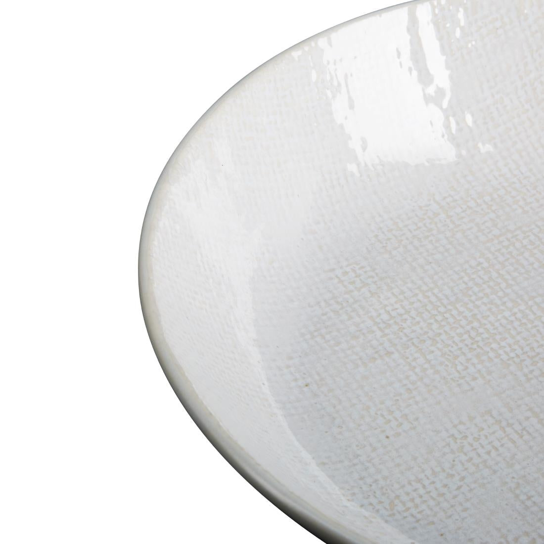 Bols Plats Olympia Denim White 220mm (lot de 6) — FU228