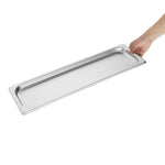 Plateau inox GN 2/4 Vogue 20mm — FU260