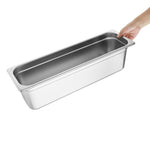 Plateau inox GN 2/4 Vogue 150mm — FU264