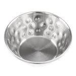 Pots à sauce en acier inoxydable martelé Olympia 45ml (lot de 12) — FU288