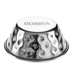 Pots à sauce en acier inoxydable martelé Olympia 45ml (lot de 12) — FU288