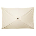 Parasol rectangulaire Bolero Seville 2x3m crème — FU505
