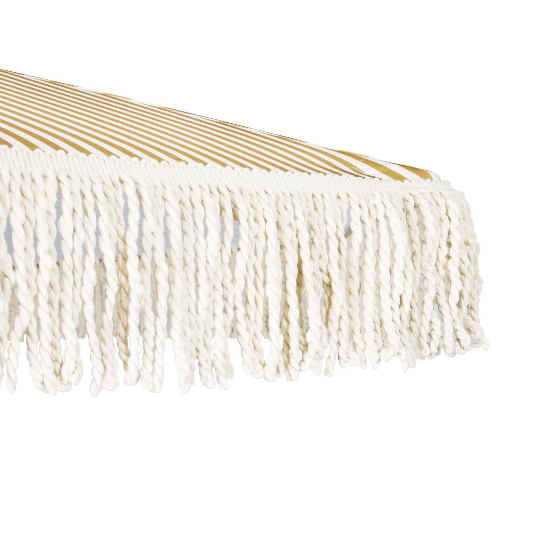 Parasol rond à rayures Bolero Sicile 2,5m — FU508