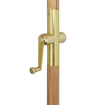 Parasol rond à rayures Bolero Sicile 2,5m — FU508