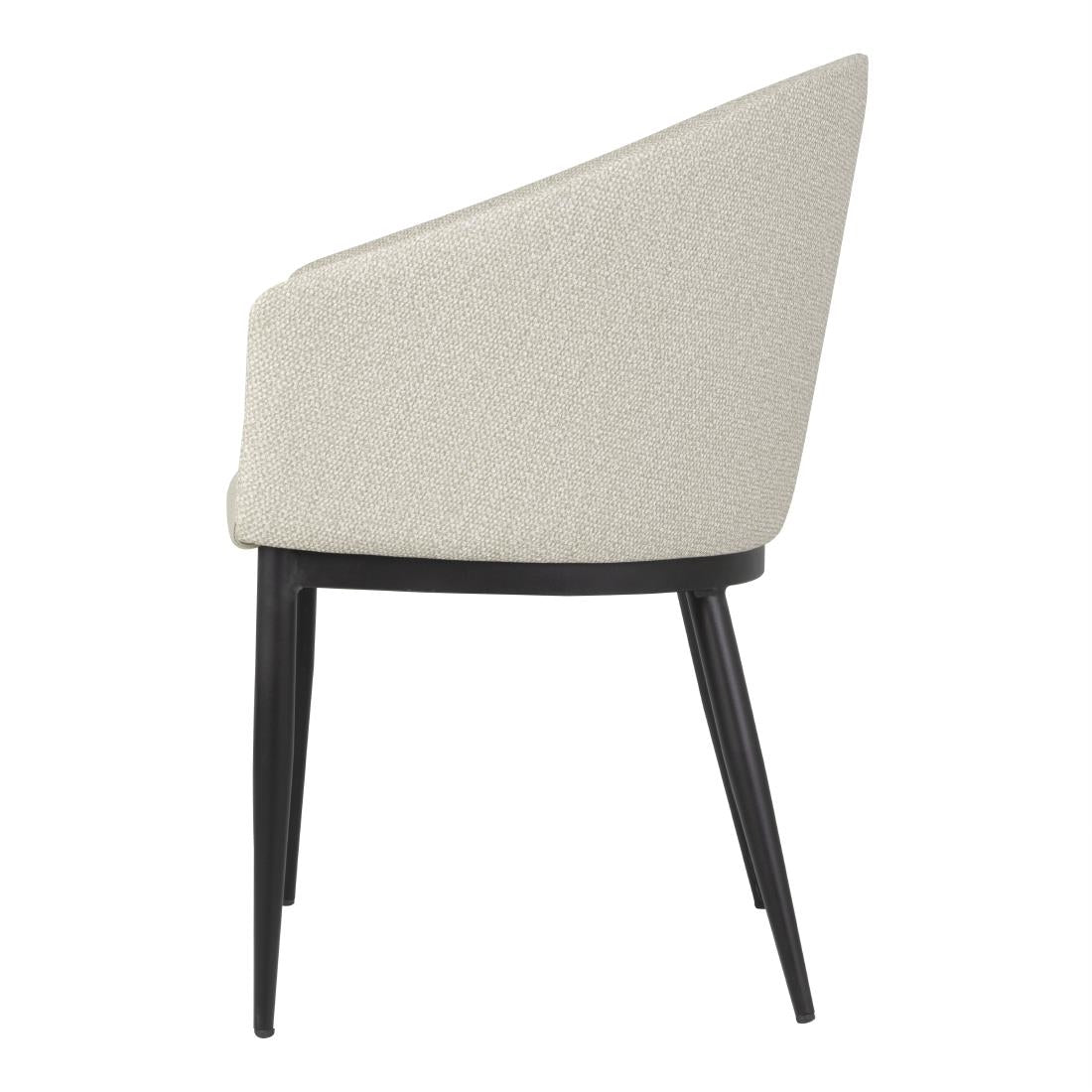 Fauteuils d'intérieur Bolero Meridian écrus (lot de 2) — FU523