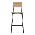 Tabourets hauts d'intérieur en bois Bolero Beaufort (lot de 2) — FU525