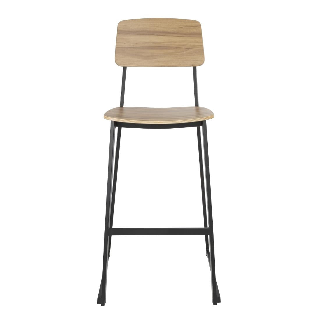 Tabourets hauts d'intérieur en bois Bolero Beaufort (lot de 2) — FU525