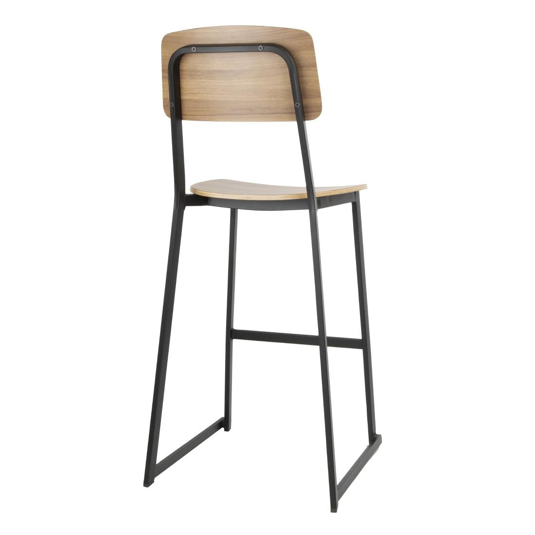 Tabourets hauts d'intérieur en bois Bolero Beaufort (lot de 2) — FU525