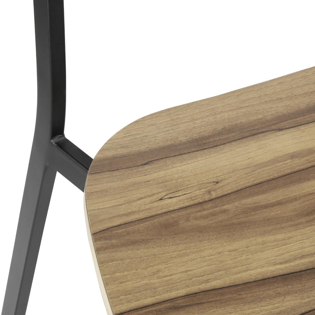Tabourets hauts d'intérieur en bois Bolero Beaufort (lot de 2) — FU525