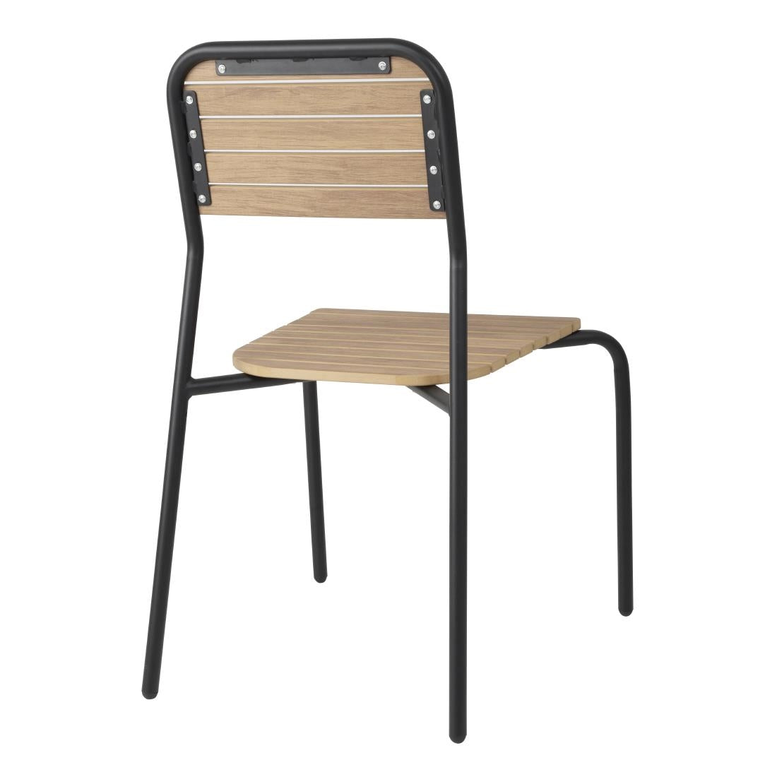 Chaises d'extérieur effet bois Bolero Santorini (lot de 4) — FU537